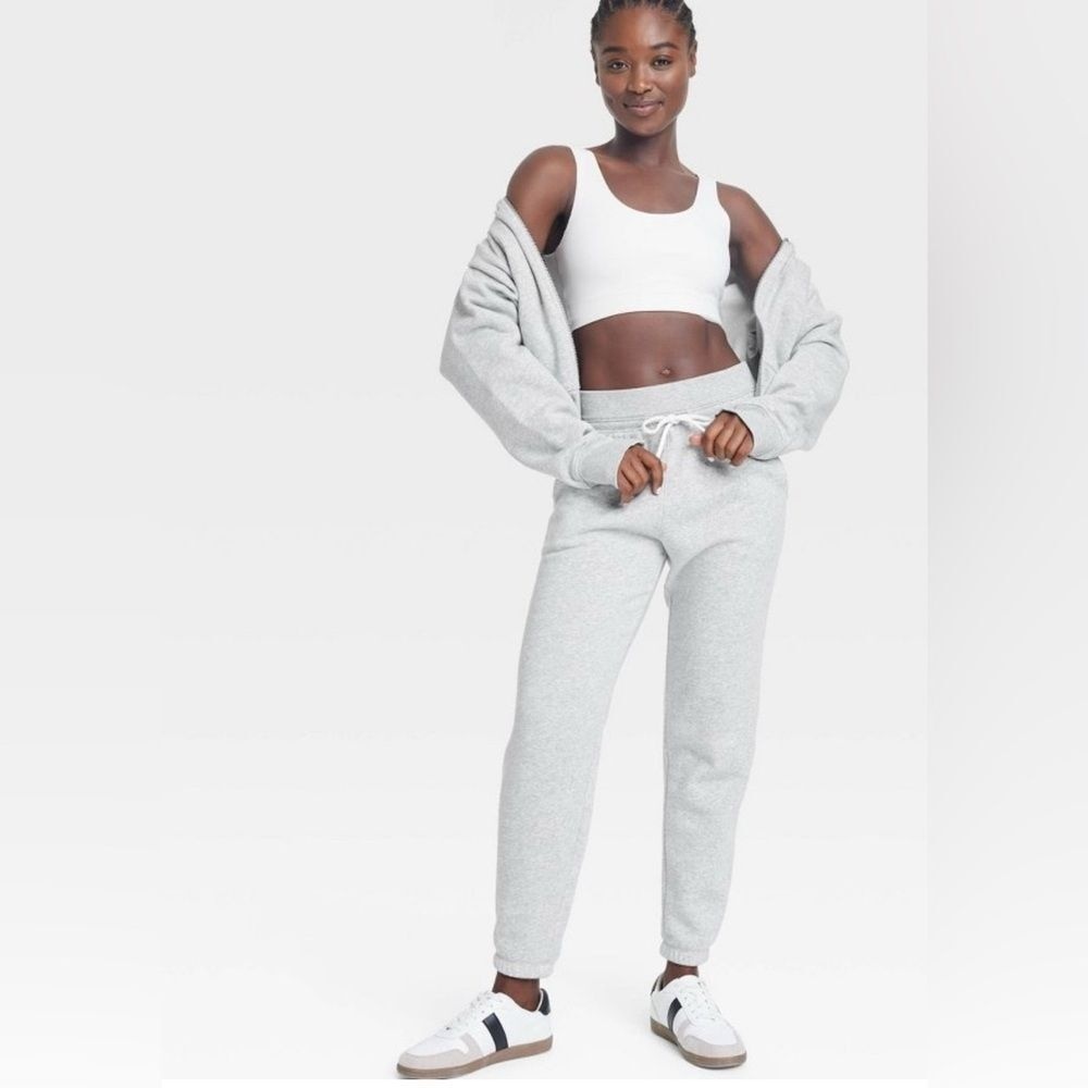 All‎ in Motion Grey Womens Sweatpant Joggers Size M